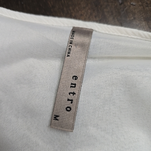 Entro womens dress white sz medium - Picture 5 of 6